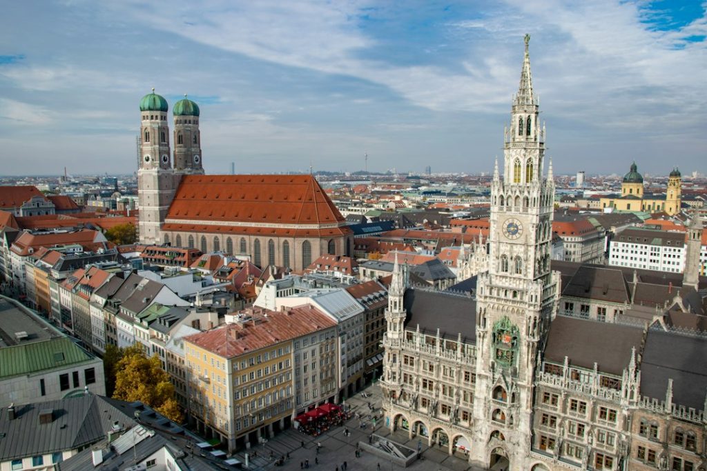 Architecture du centre de Munich